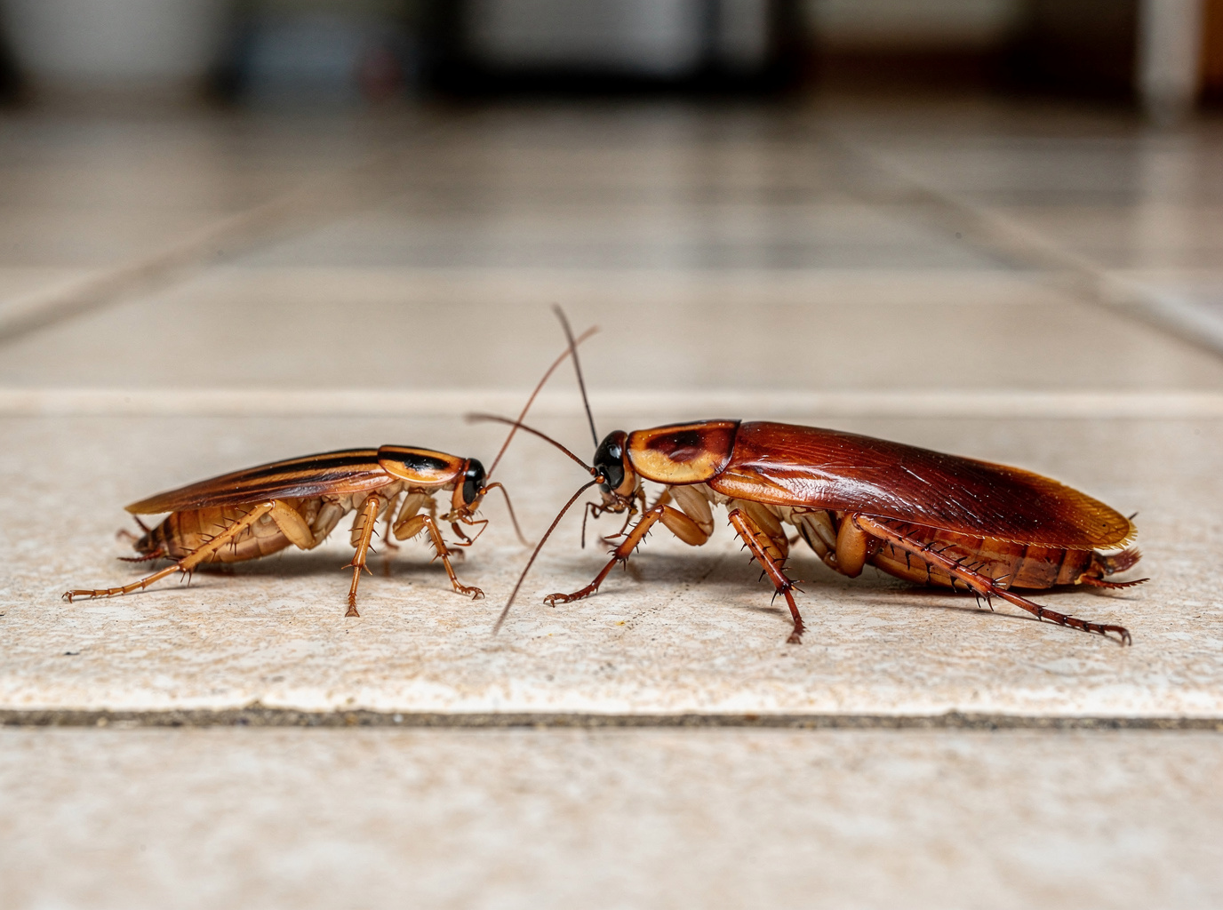 German Roach vs American Roach in Pharr: How to Tell the Difference