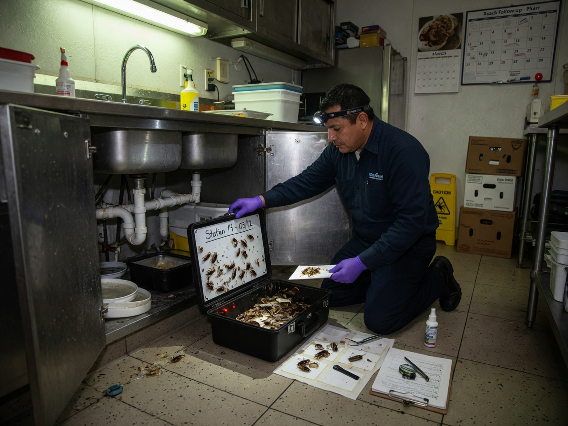 Ongoing Roach Monitoring And Maintenance in Pharr